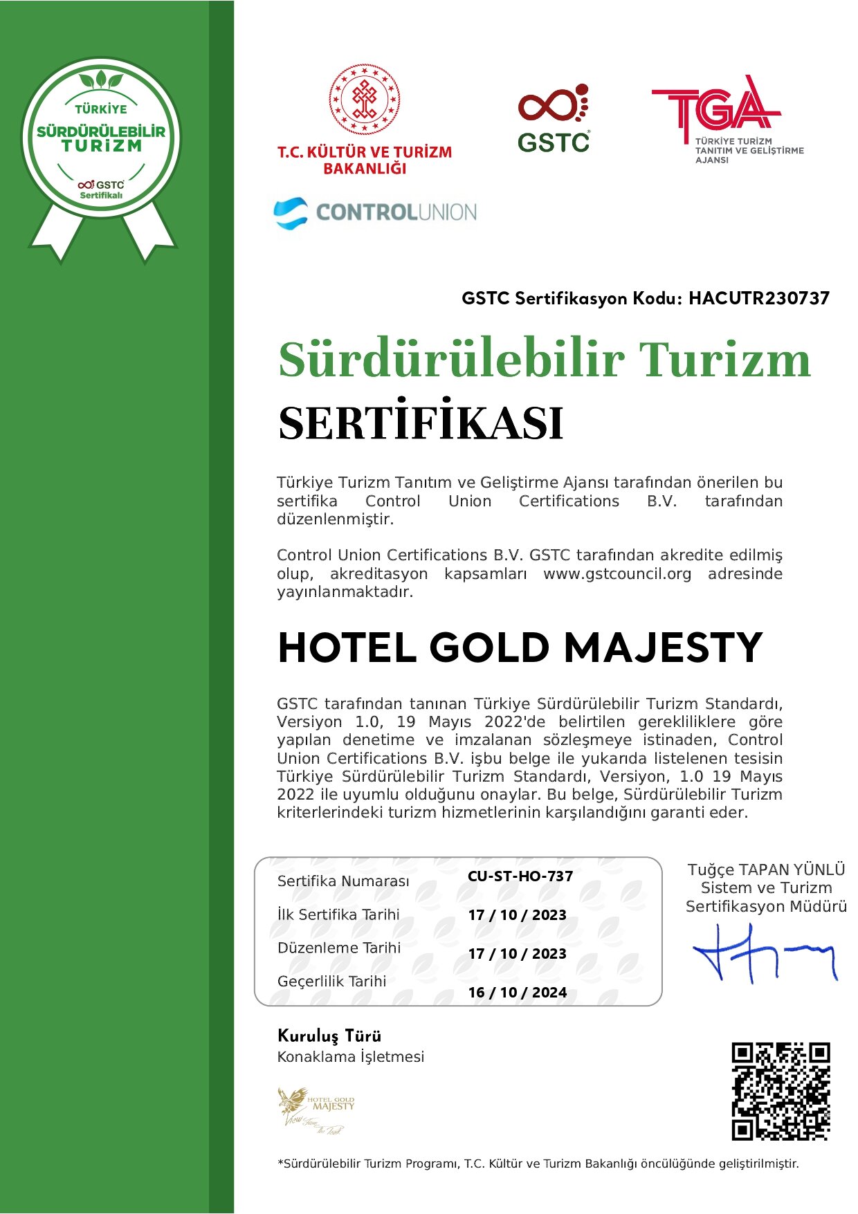Gold Majesty