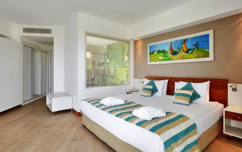 Sunis Evren Beach Resort  Hotel & Spa Kara  Manzaralı Standart Oda 