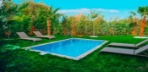 2+1 Villa, Bahçe veya Göl Manzara Isıtmalı Havuzlu Görseli
