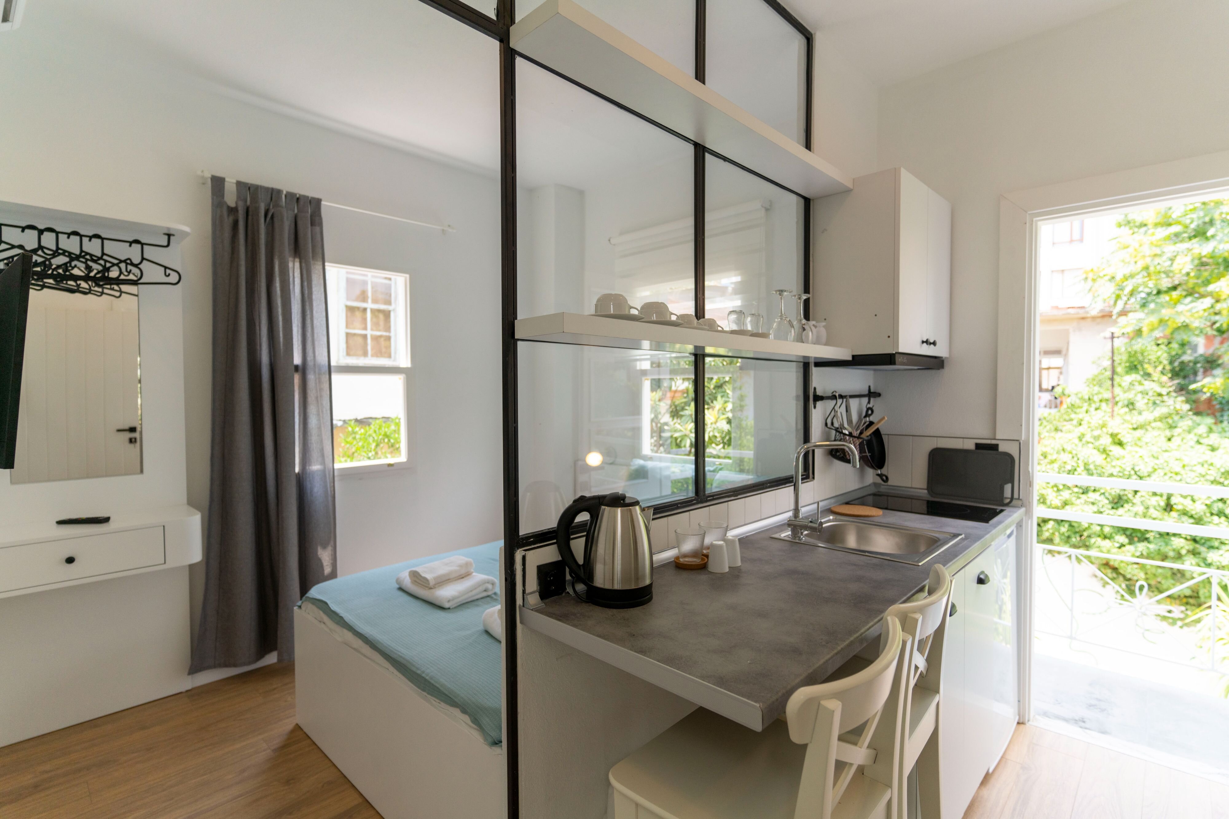 Balcony Studio with Kitchenette