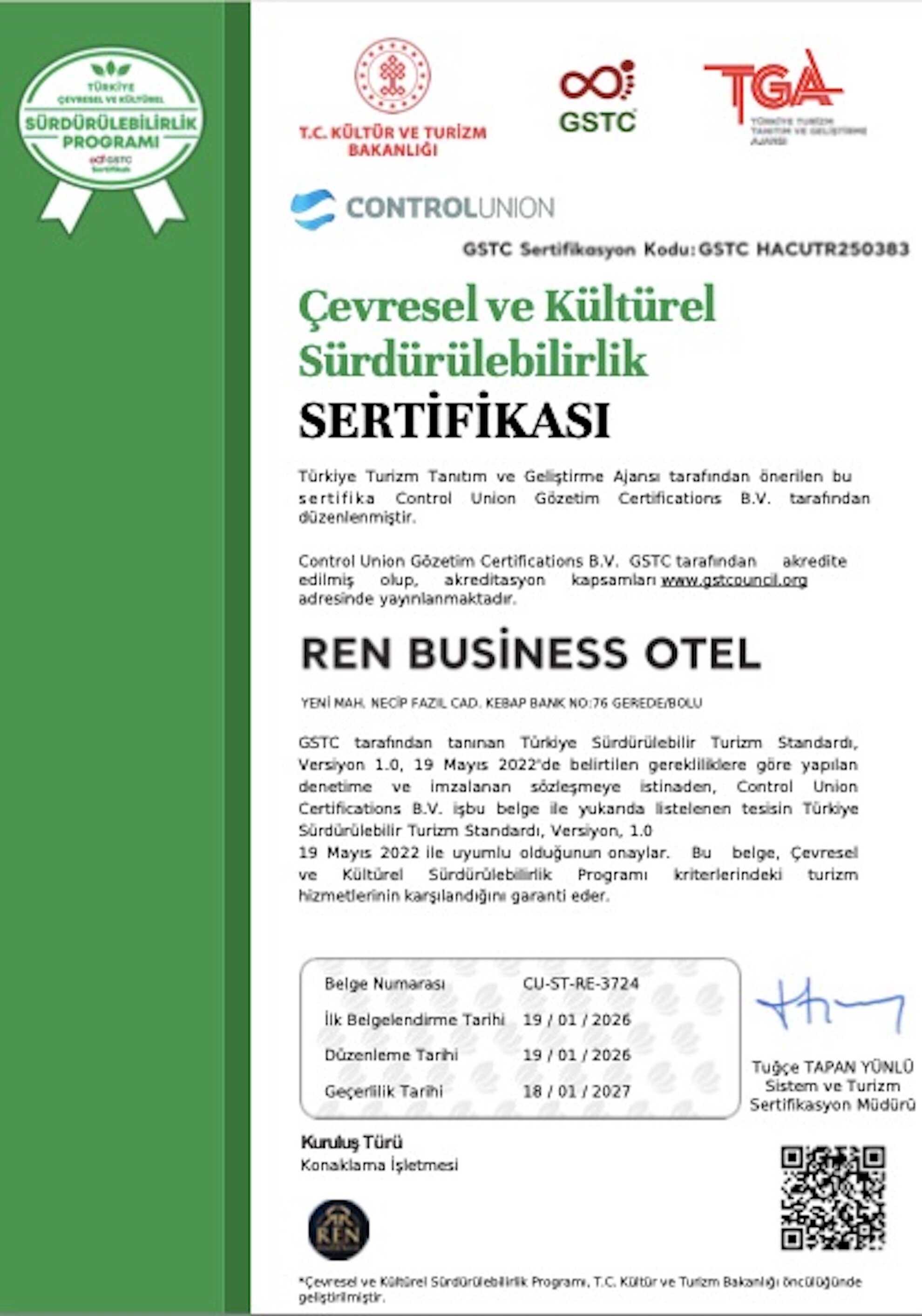 Ren Business Otel · 3