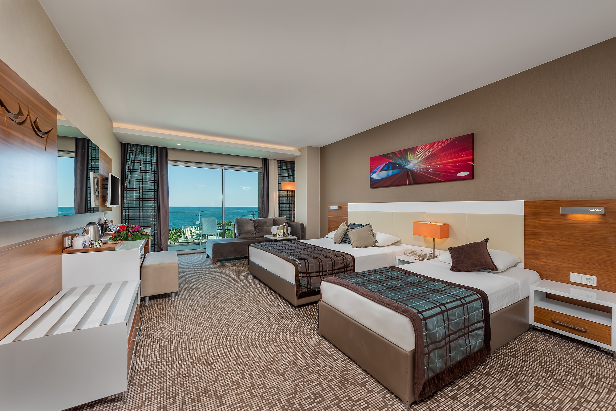 White City Resort Hotel & Spa Alanya Superior Oda Deniz Manzaralı 