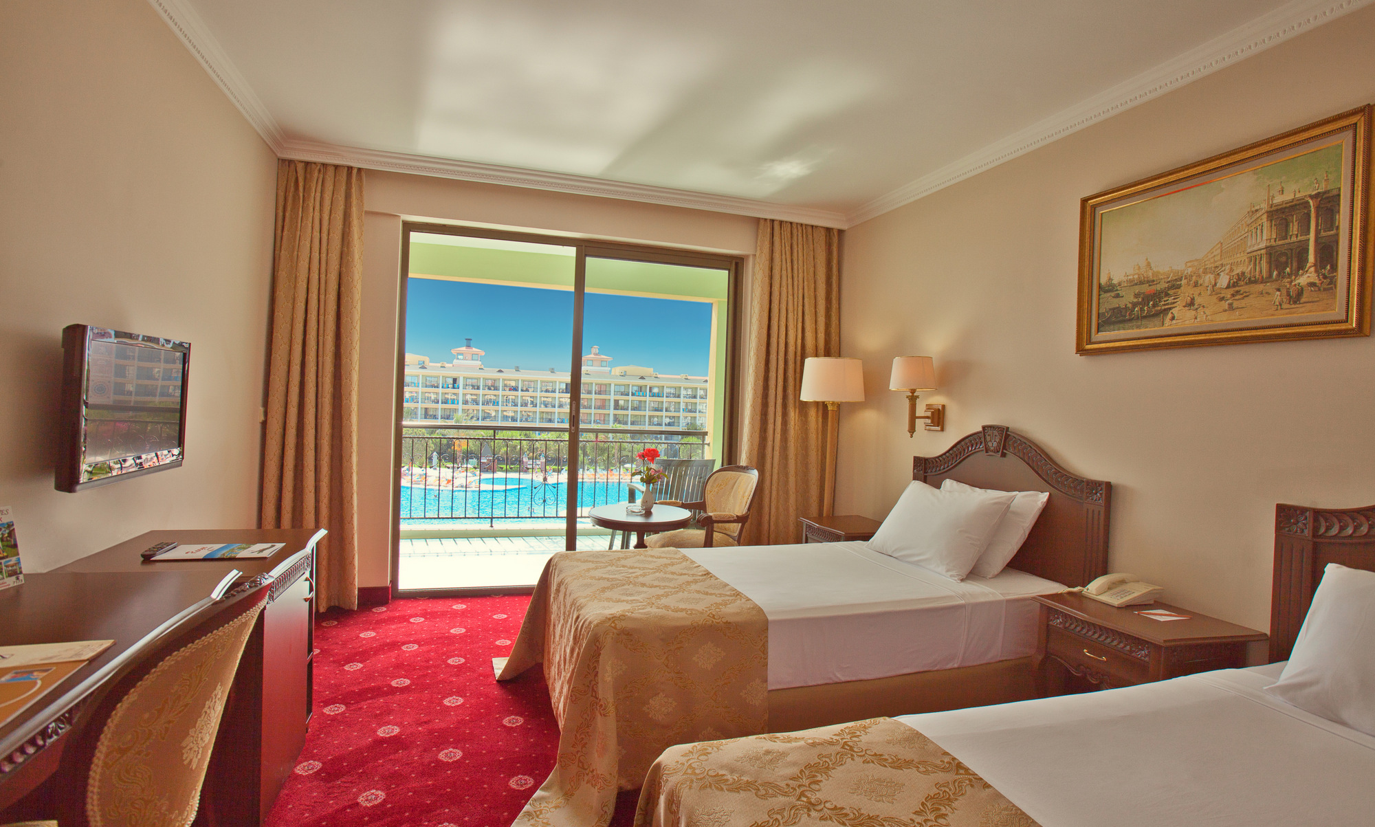 Venezia Palace Deluxe Resort Hotel Castello Kısmi Deniz Veya Havuz Manzaralı Oda 