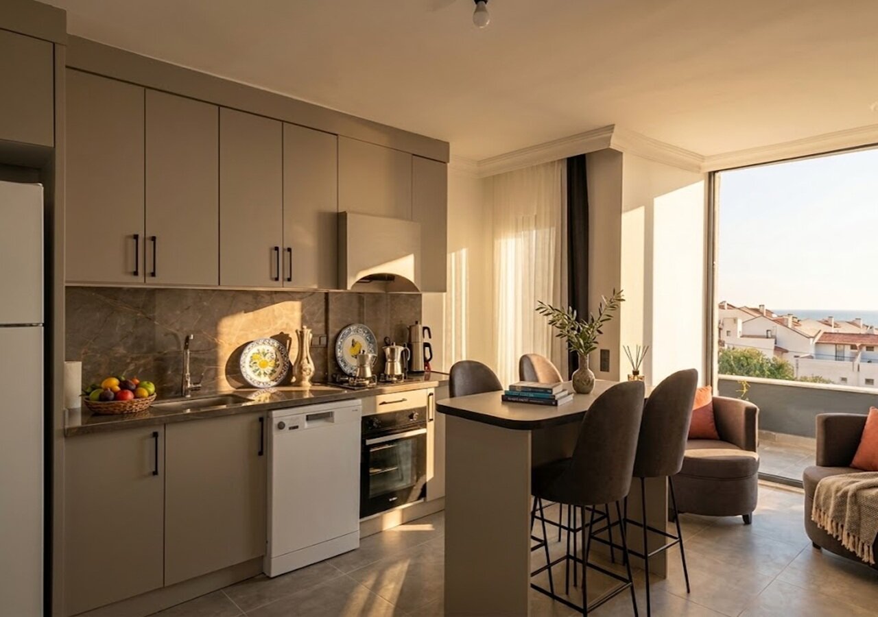 2+1 Deniz Manzaralı Daire