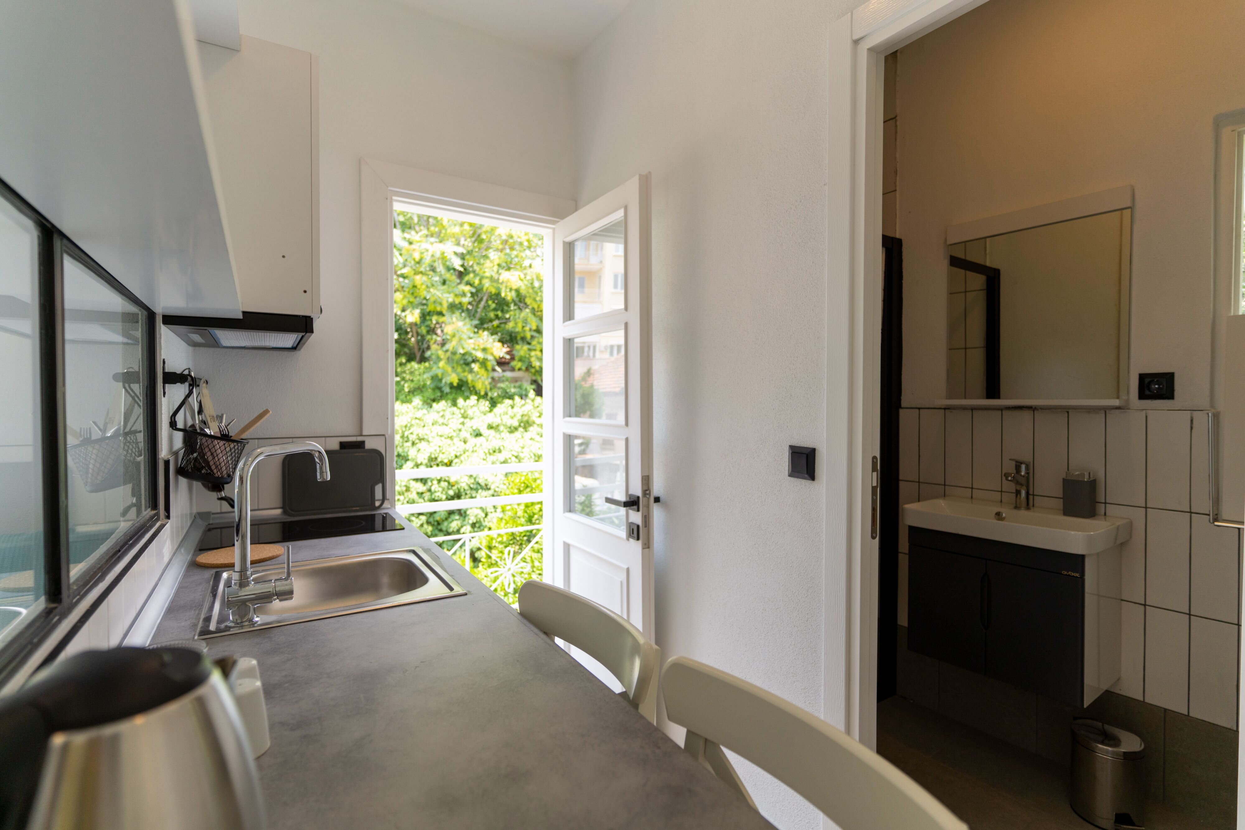 Balcony Studio with Kitchenette