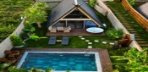 Premium Isıtmalı Havuzlu Bungalov Görseli
