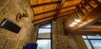 Jakuzili ve Şömineli Taş Bungalov Görseli