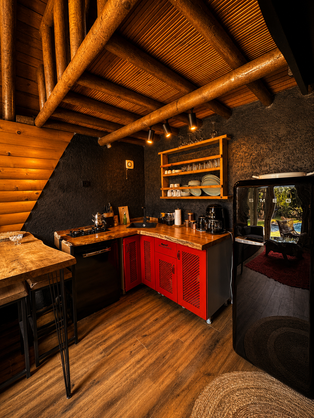2+1 Bungalov ( Jakuzili,Isıtmalı Havuzlu,Şömineli)