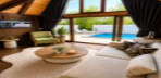 Premium Havuzlu Bungalow Görseli
