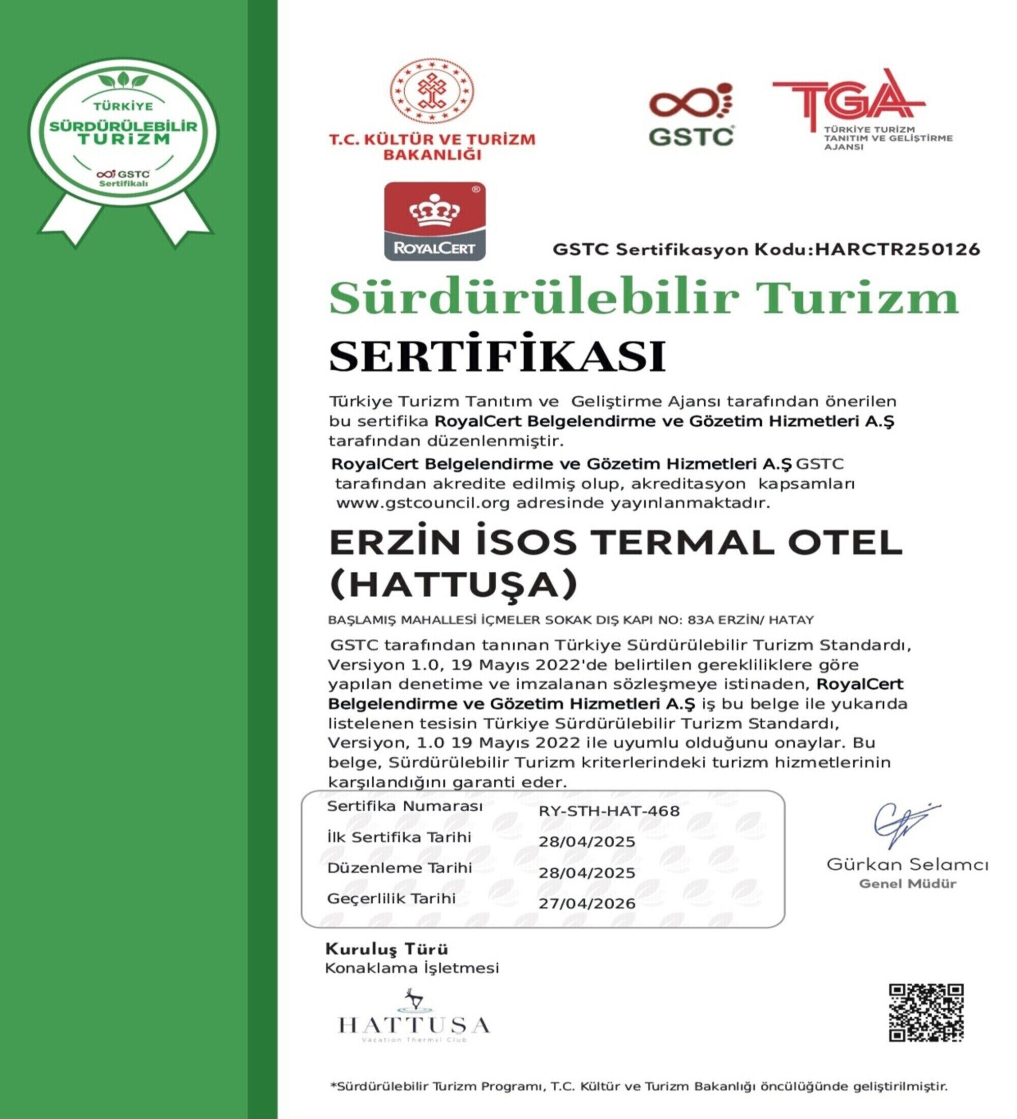 Hattuşa Vacation Termal Club Erzin galeri 7