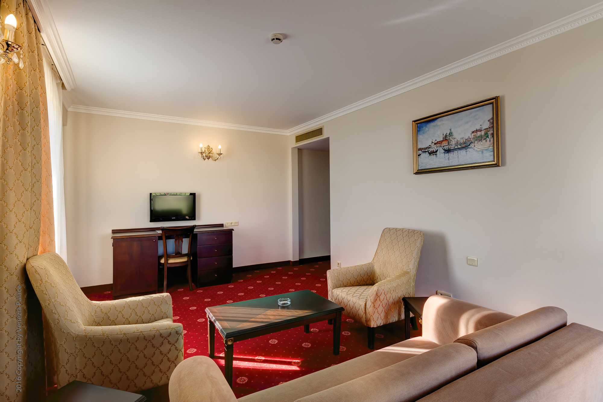 Venezia Palace Deluxe Resort Hotel Castello Aile Odası 