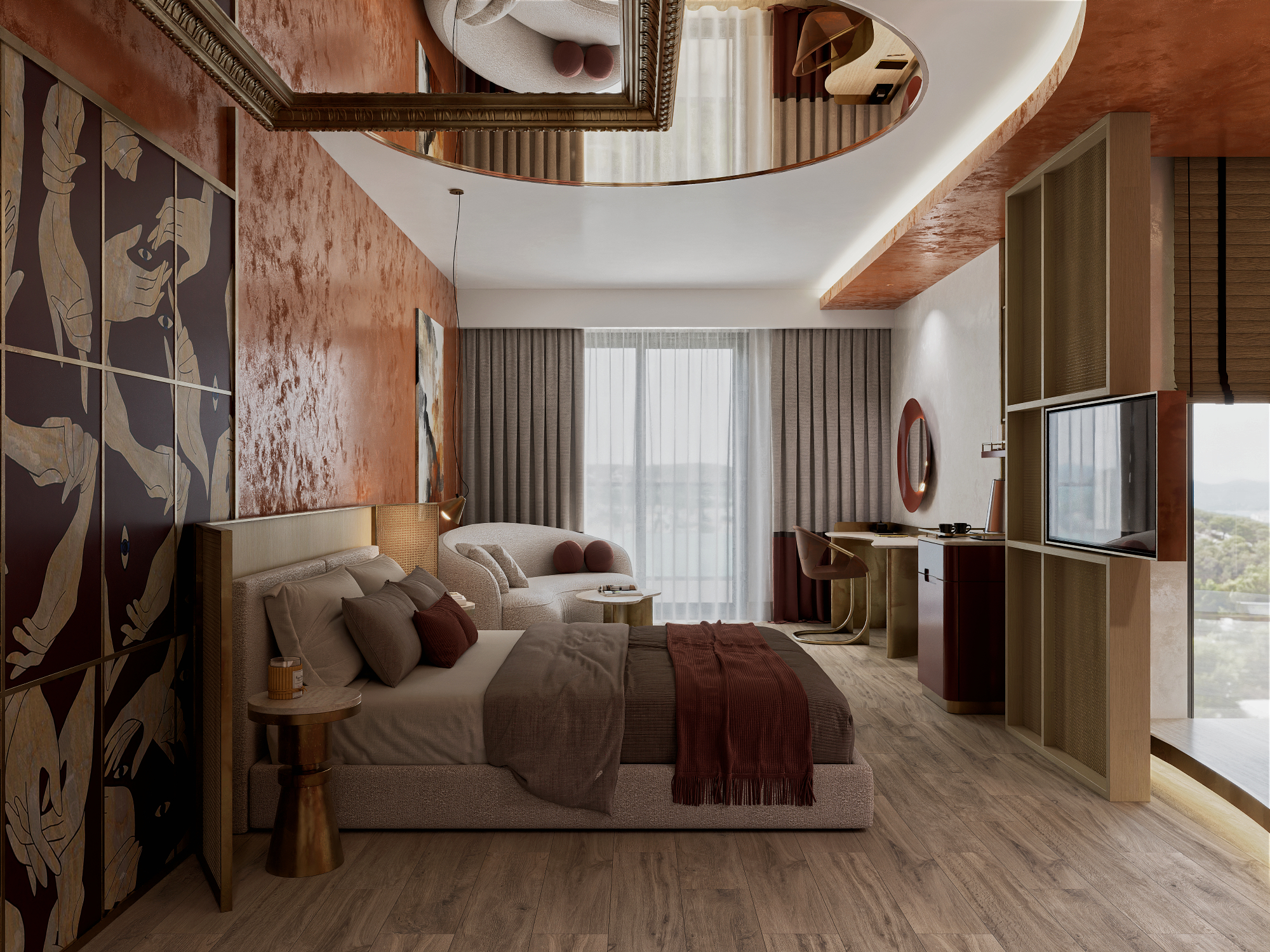 Superior Oda, Deniz Manzaralı (Jakuzi)