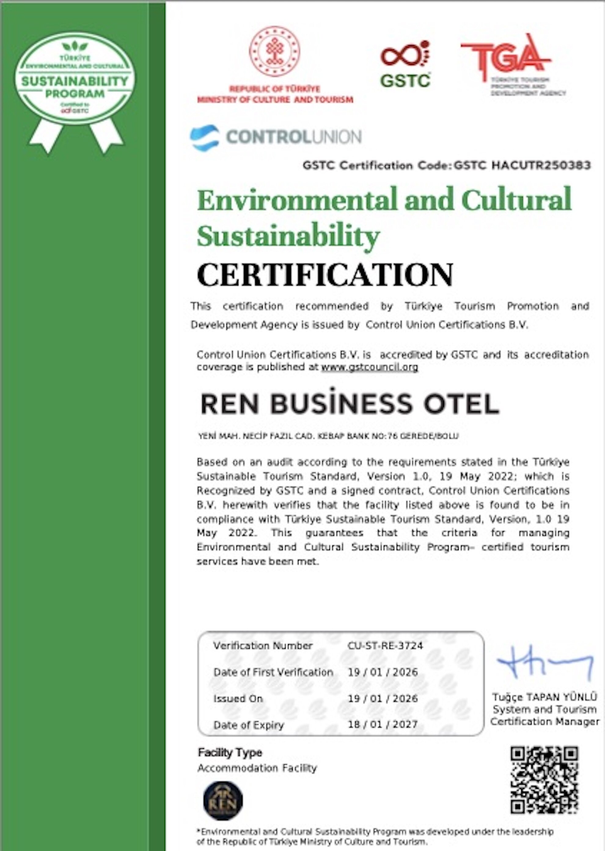 Ren Business Otel · 2