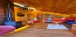 Şömineli Jakuzili Wood Nature Room Görseli