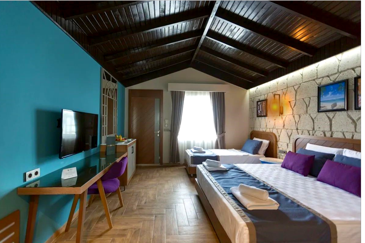 Risus Beach Resort Hotel Bahçe Manzaralı Oda