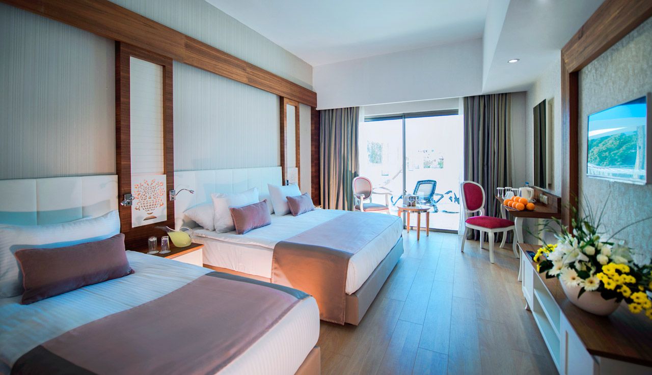 Port Nature Luxury Resort Hotel Kara Manzaralı Standart Oda 