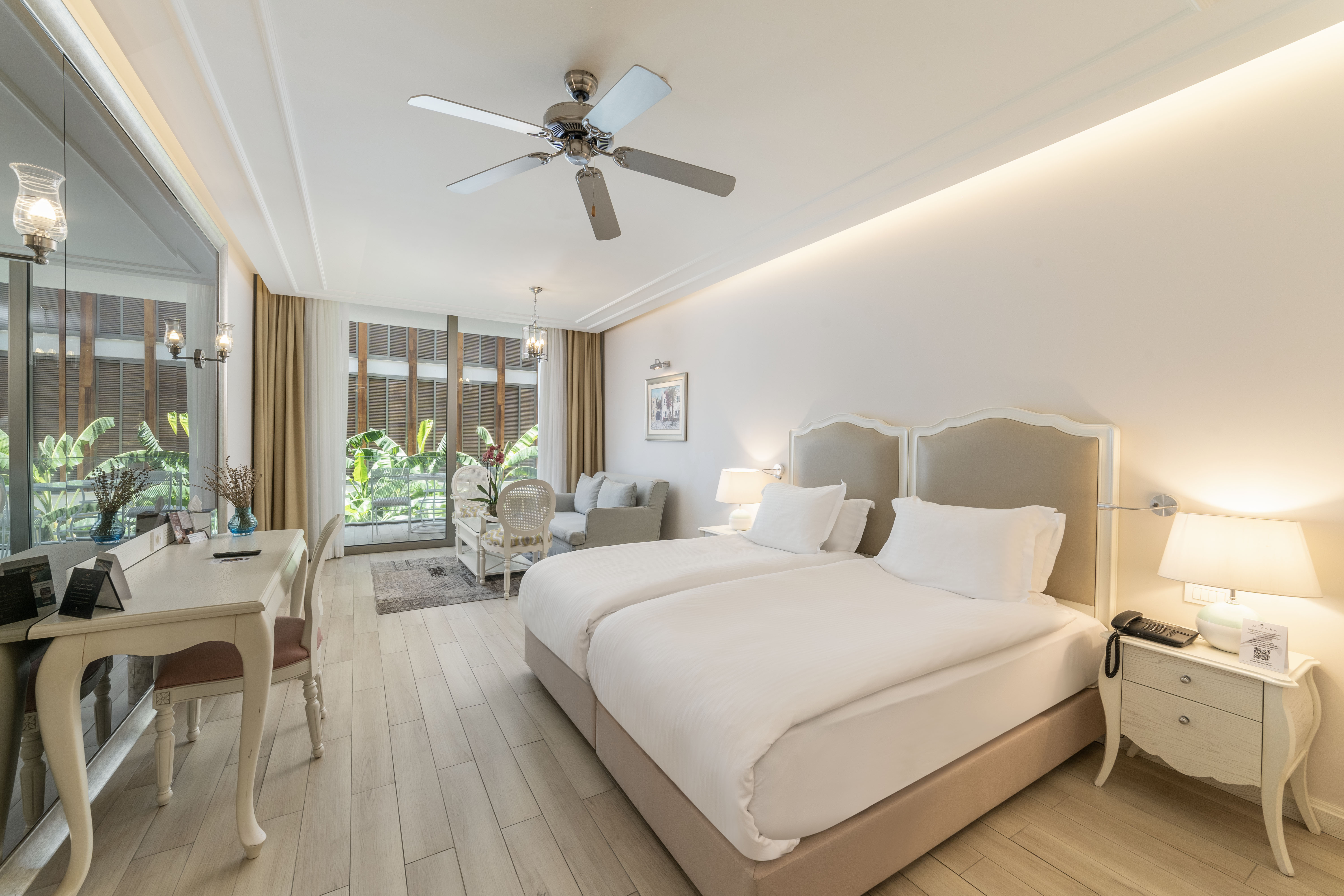 Mivara Luxury Resort & SPA Deluxe King or Twin Bed, Bahçe Manzaralı