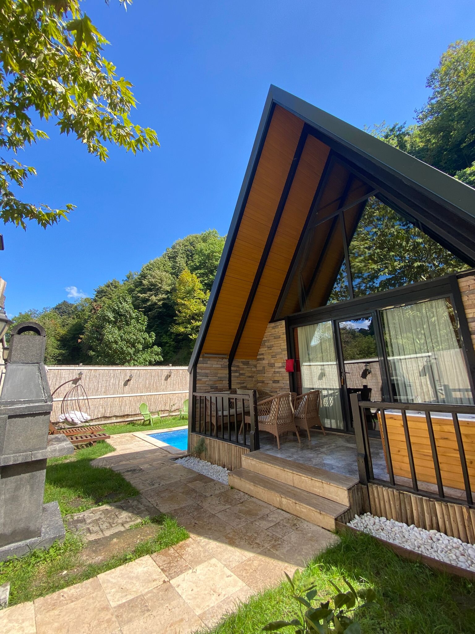 Premium Bungalov Oda, Havuz Manzaralı