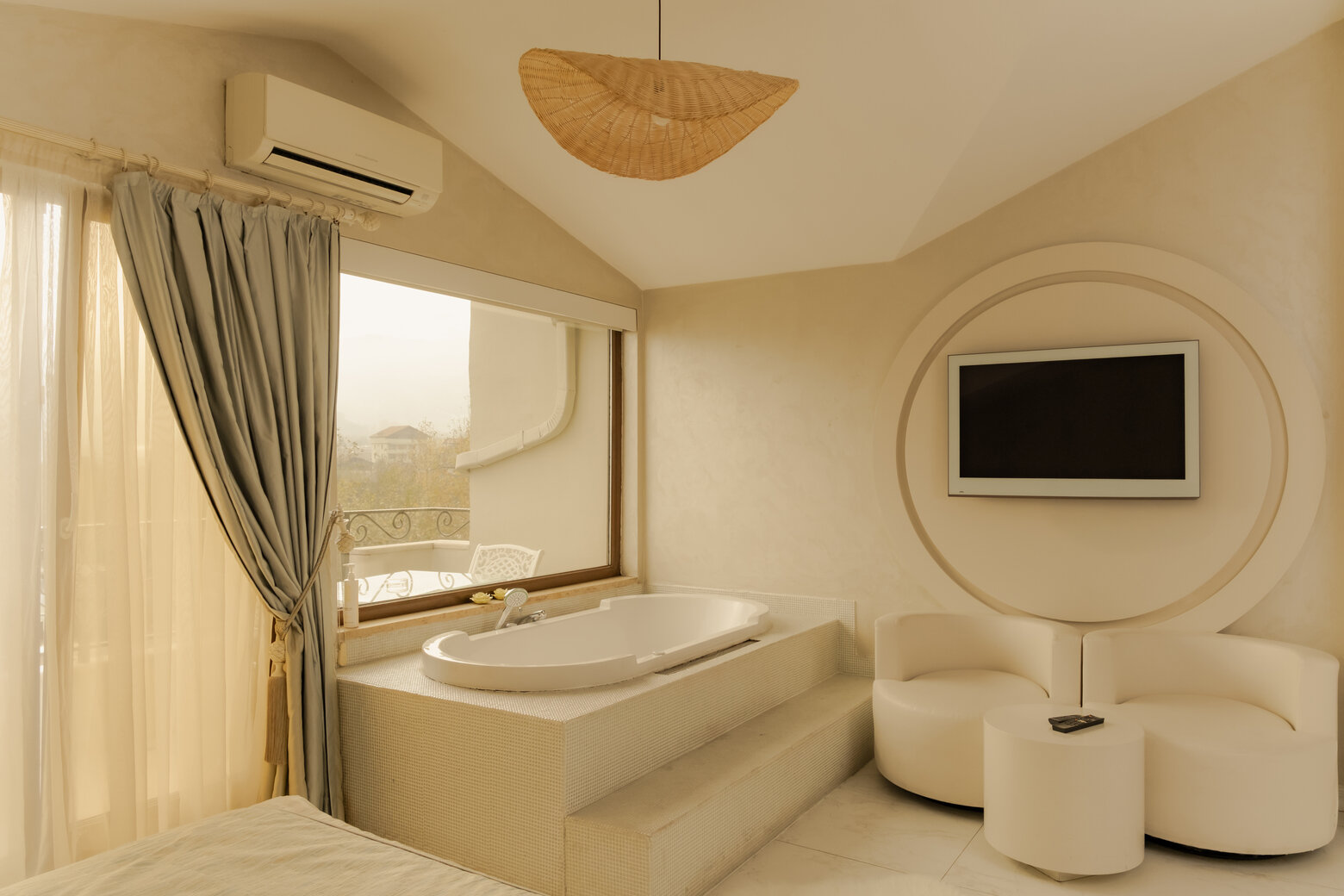 White Honeymoon Suite