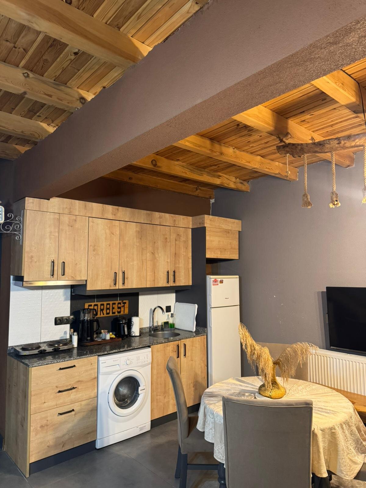 2+1 Bungalov ( Isıtmalı Havuz, Şömine )