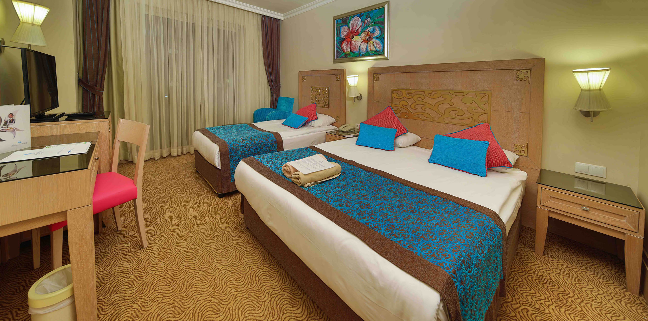 Crystal Deluxe Resort & SPA Hotel Yandan  Deniz Manzaralı Standart Oda  