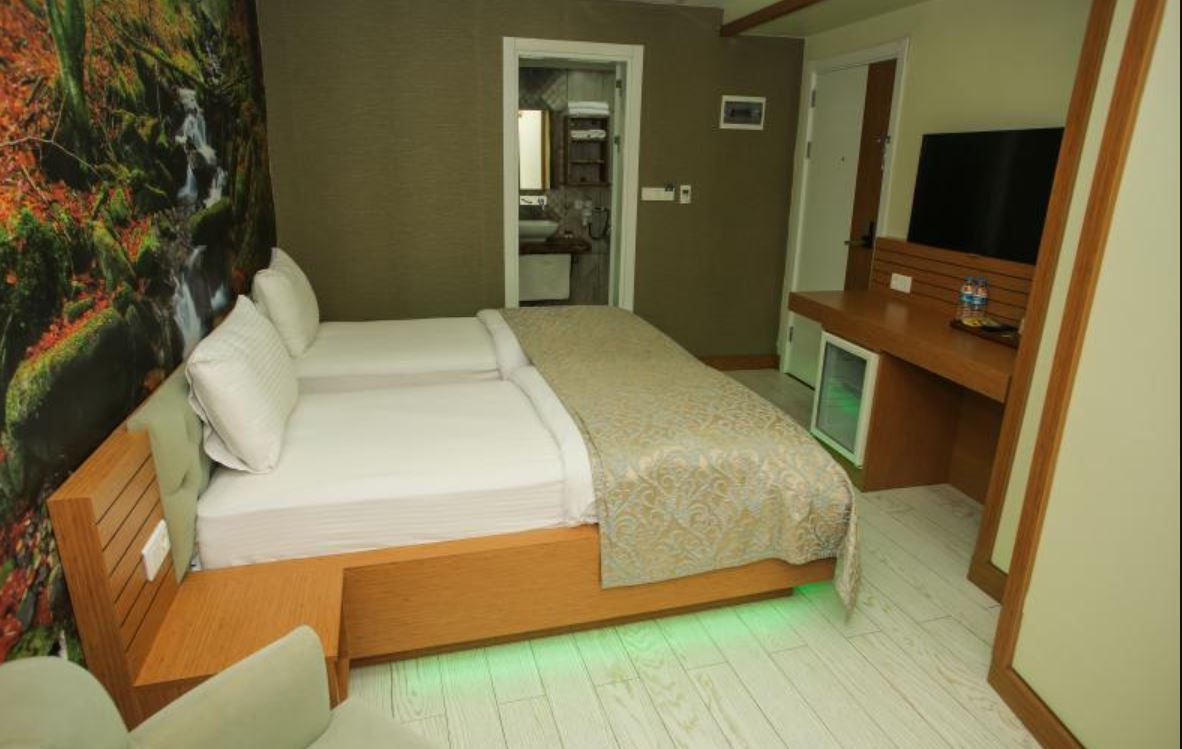 Twin Room, Garden View