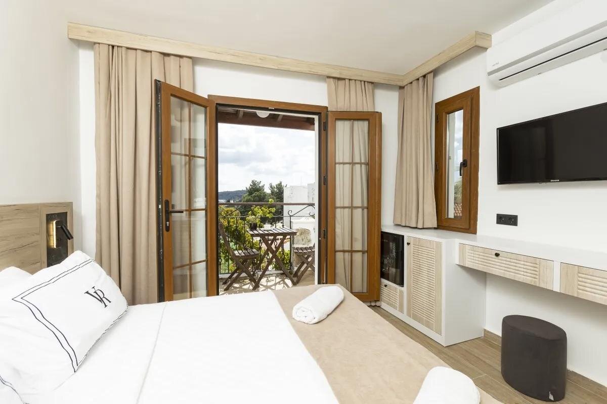 Deluxe Çift Kişilik veya İki Yataklı Oda, Balkonlu