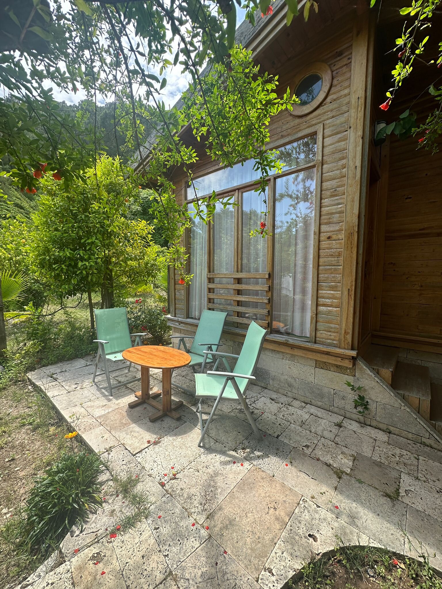 Bungalov, Bahçe Manzaralı (3 Kişilik)