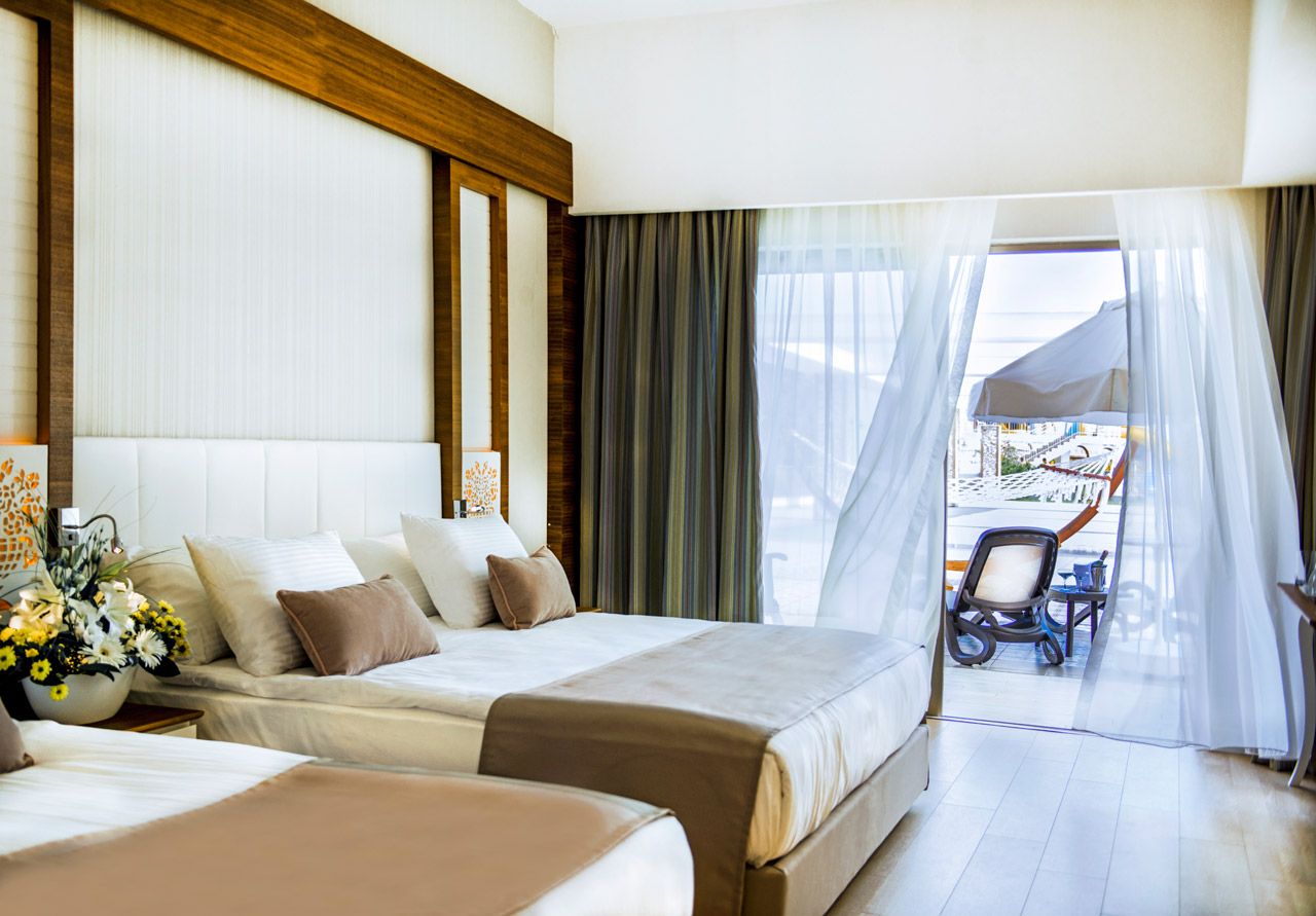 Port Nature Luxury Resort Hotel Deniz Manzaralı Standart Oda 