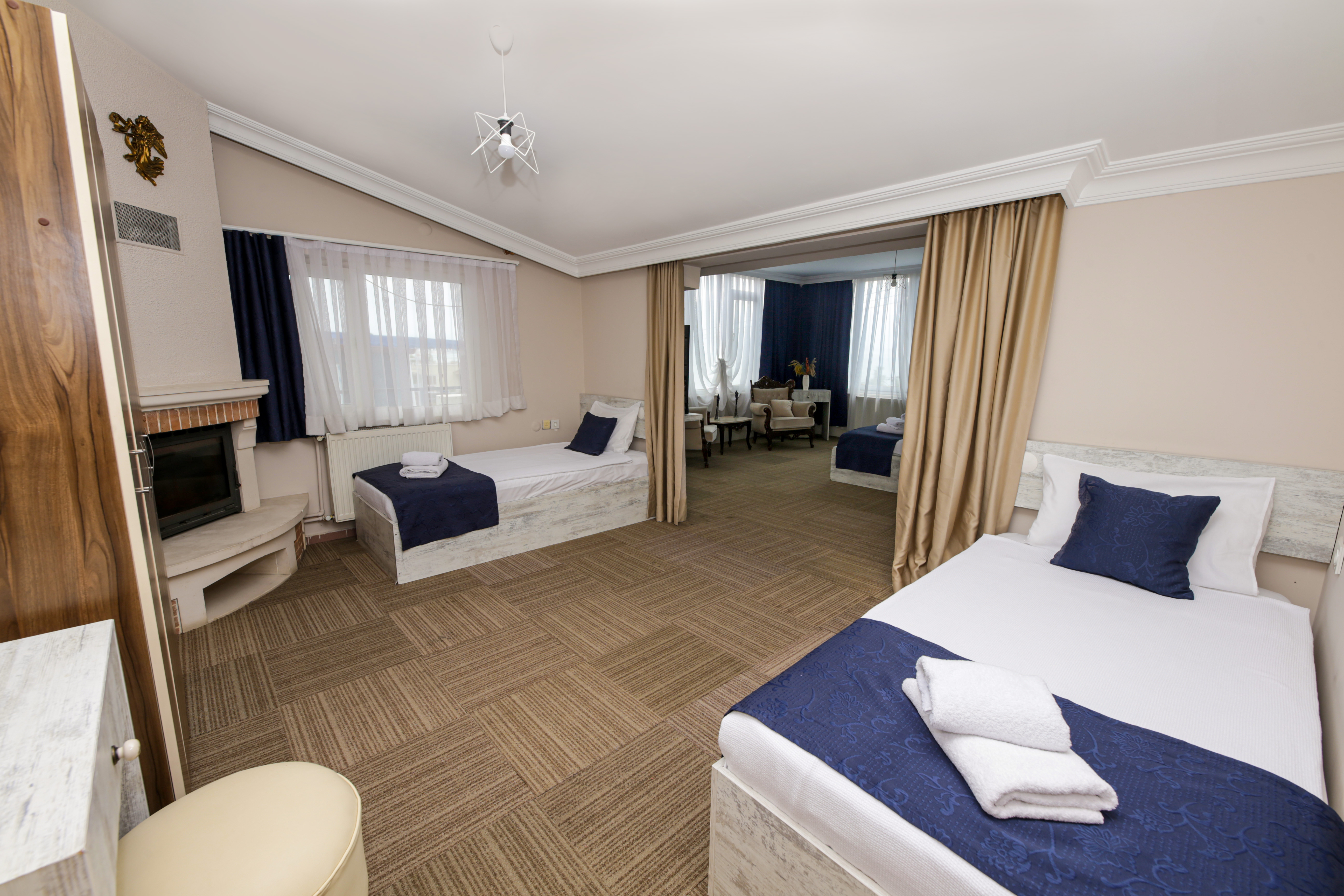 Aile Deluxe Odası, Deniz Manzaralı (Balkonlu)