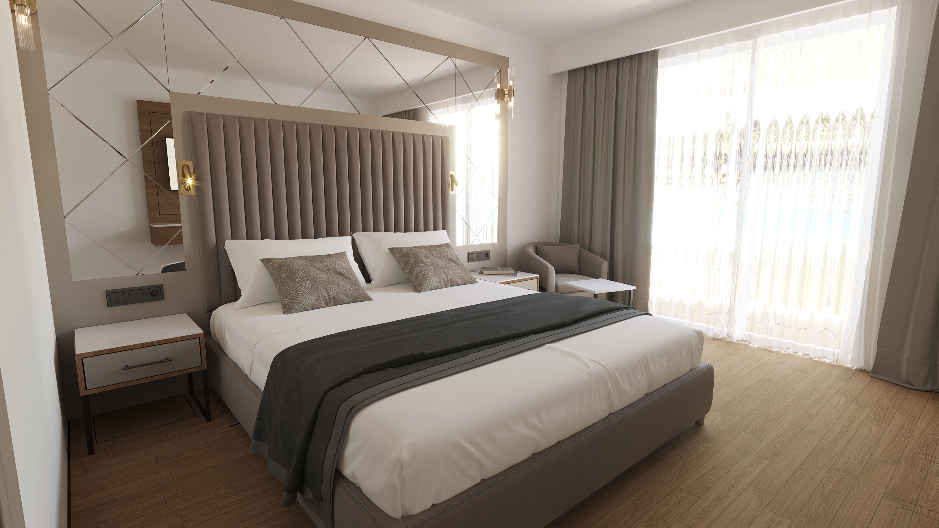 Family Room, Partial Sea View