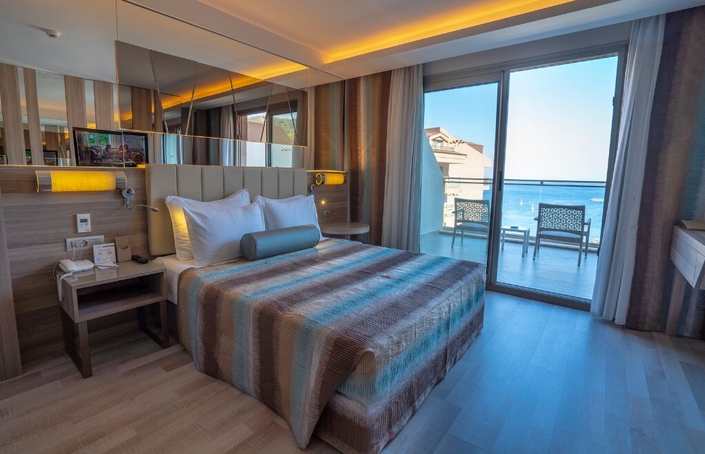 Turunç Premium Hotel (Twin Bed) Standart Oda Deniz Manzaralı