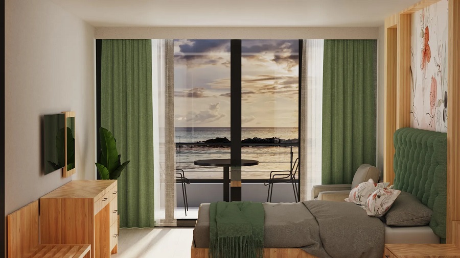 Sunrise Queen Luxury Resort & Spa  Standart Kısmi Deniz Manzaralı Oda 