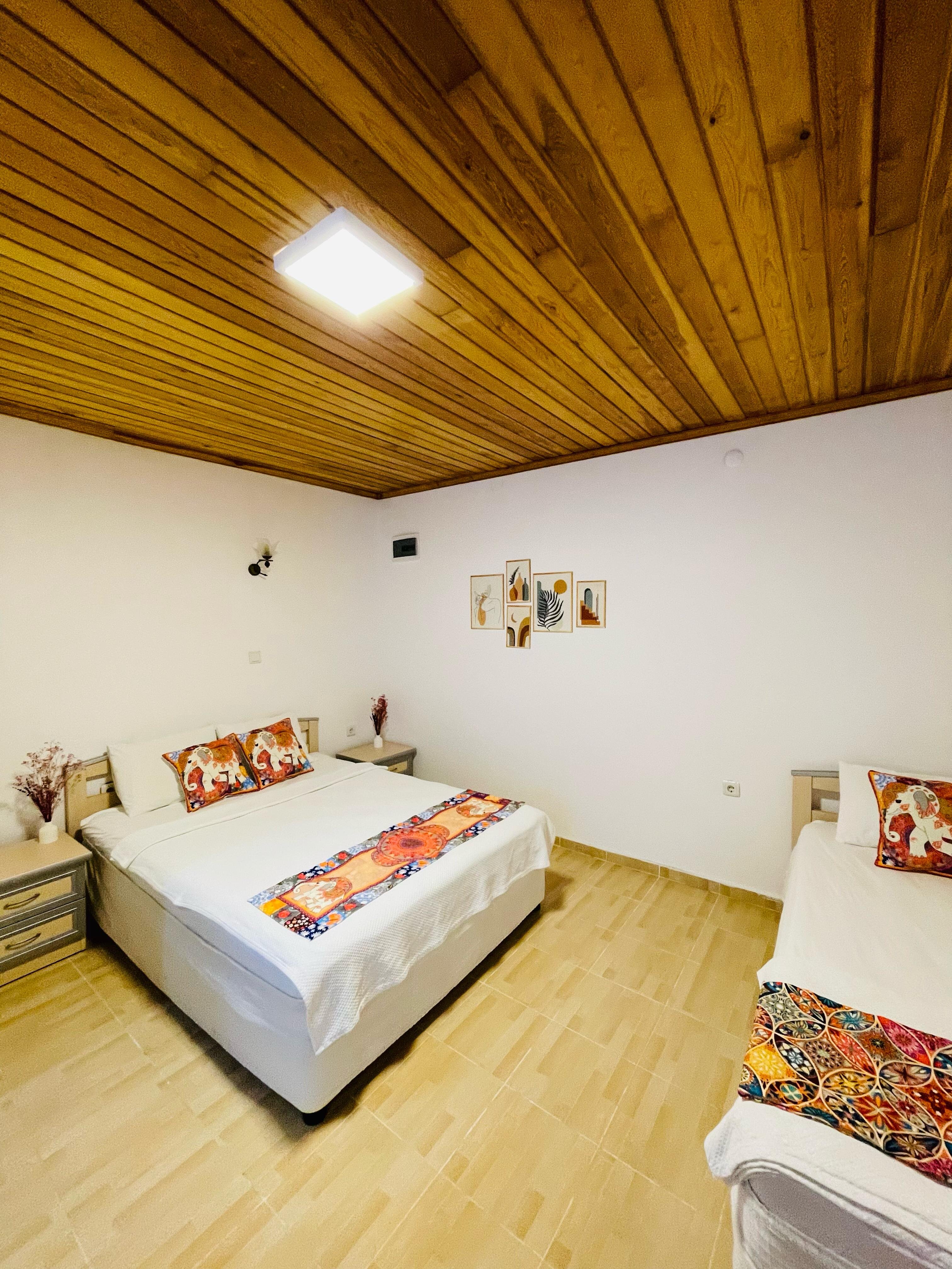 Standart Oda, Deniz Manzaralı (3 Kişilik, Balkonlu)