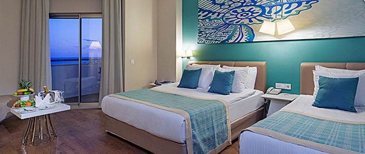 Seashell Resort & Spa Hotel Side Yandan  Deniz Manzaralı Standart Oda 