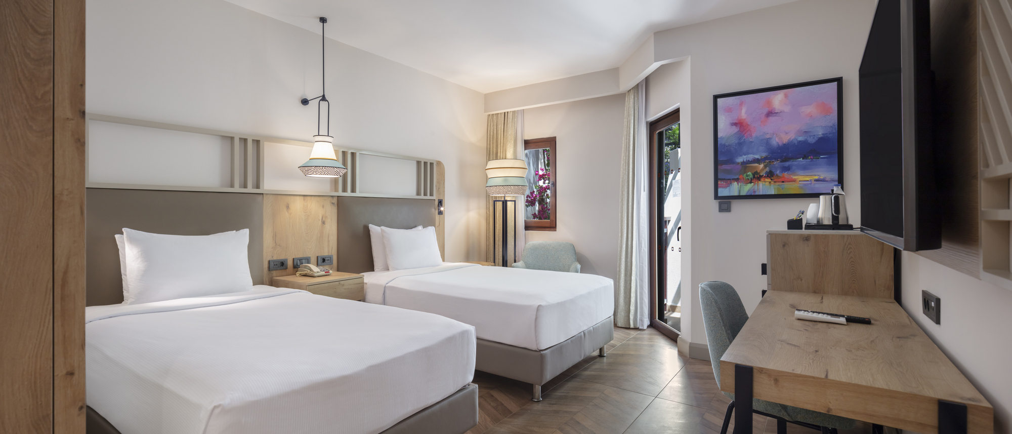 DoubleTree By Hilton Bodrum Işıl Club Resort Twin Guest Room