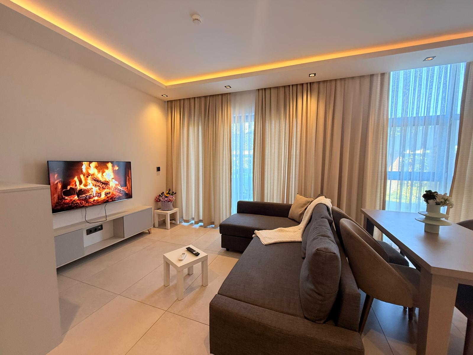 Studio Daire Oda, Bahçe Manzaralı