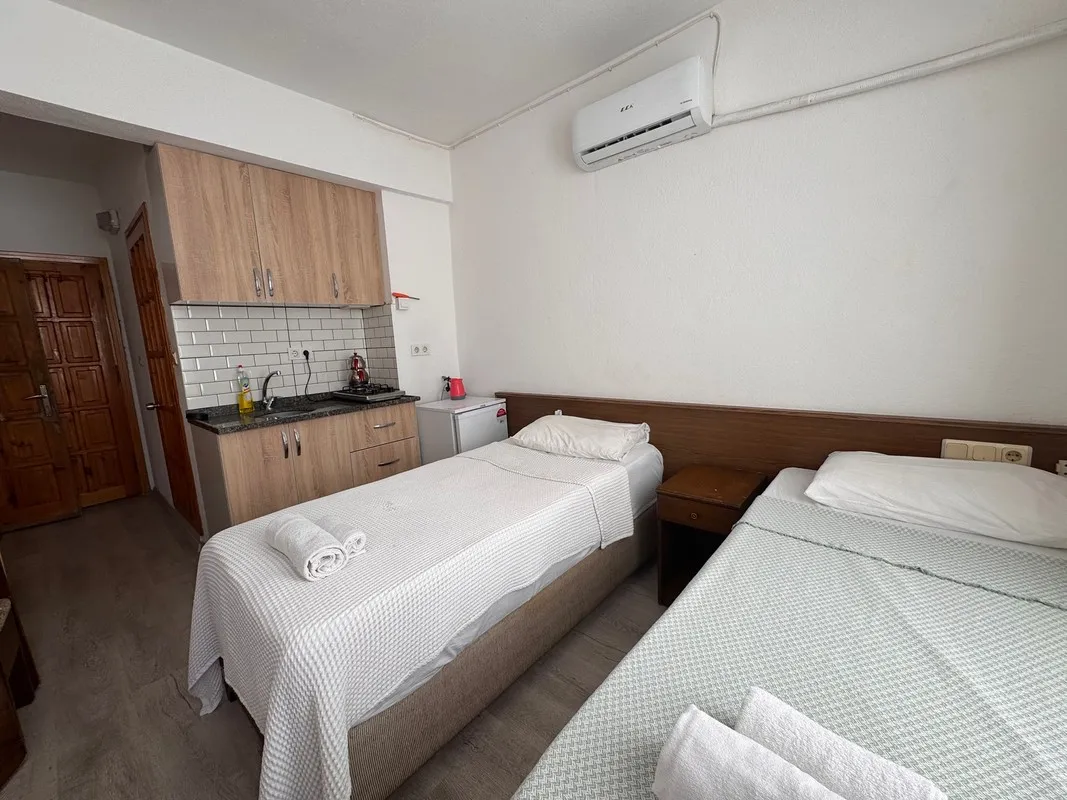 1+0 Apartment, Partial Sea View (Without Balcony)