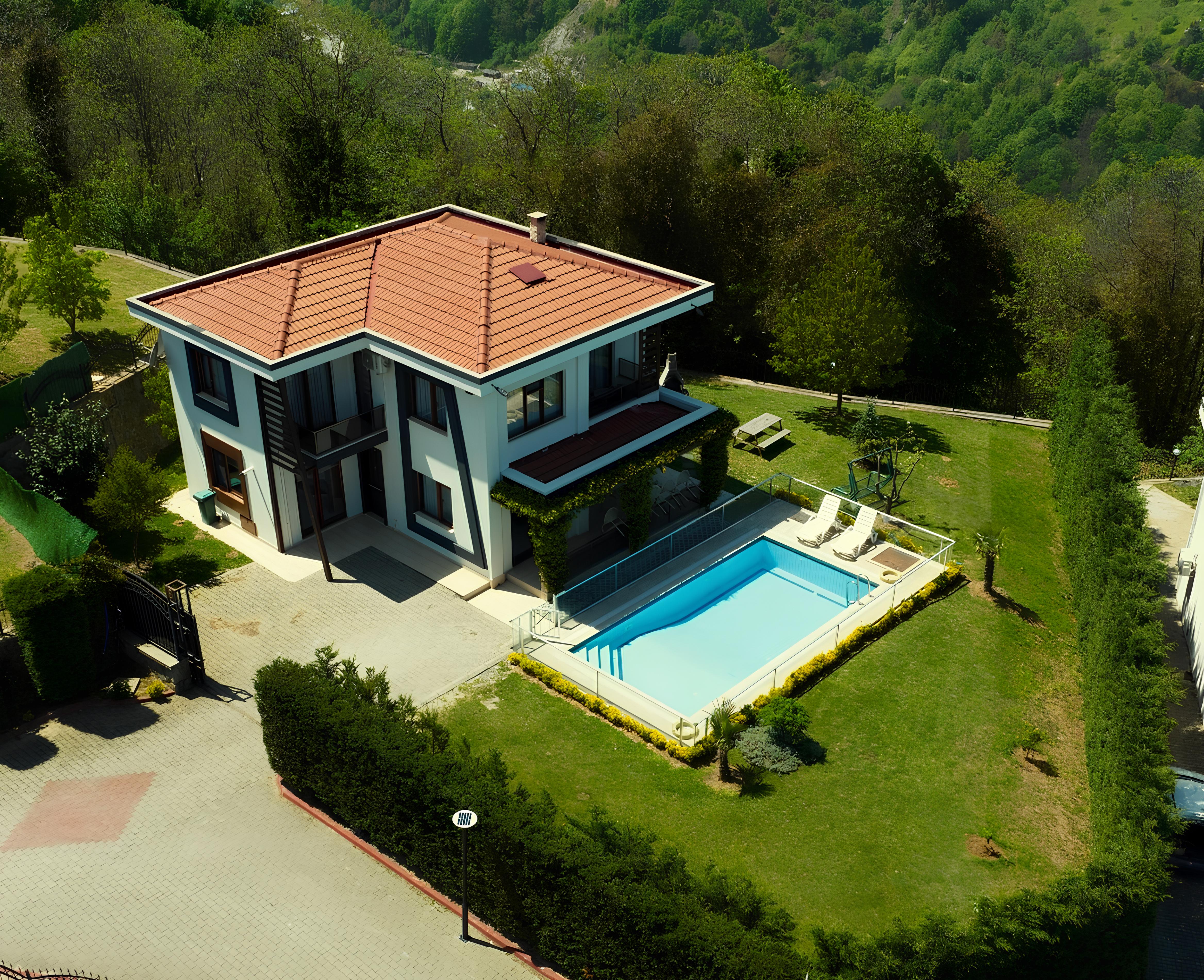Deluxe Villa Oda, Havuz Manzaralı
