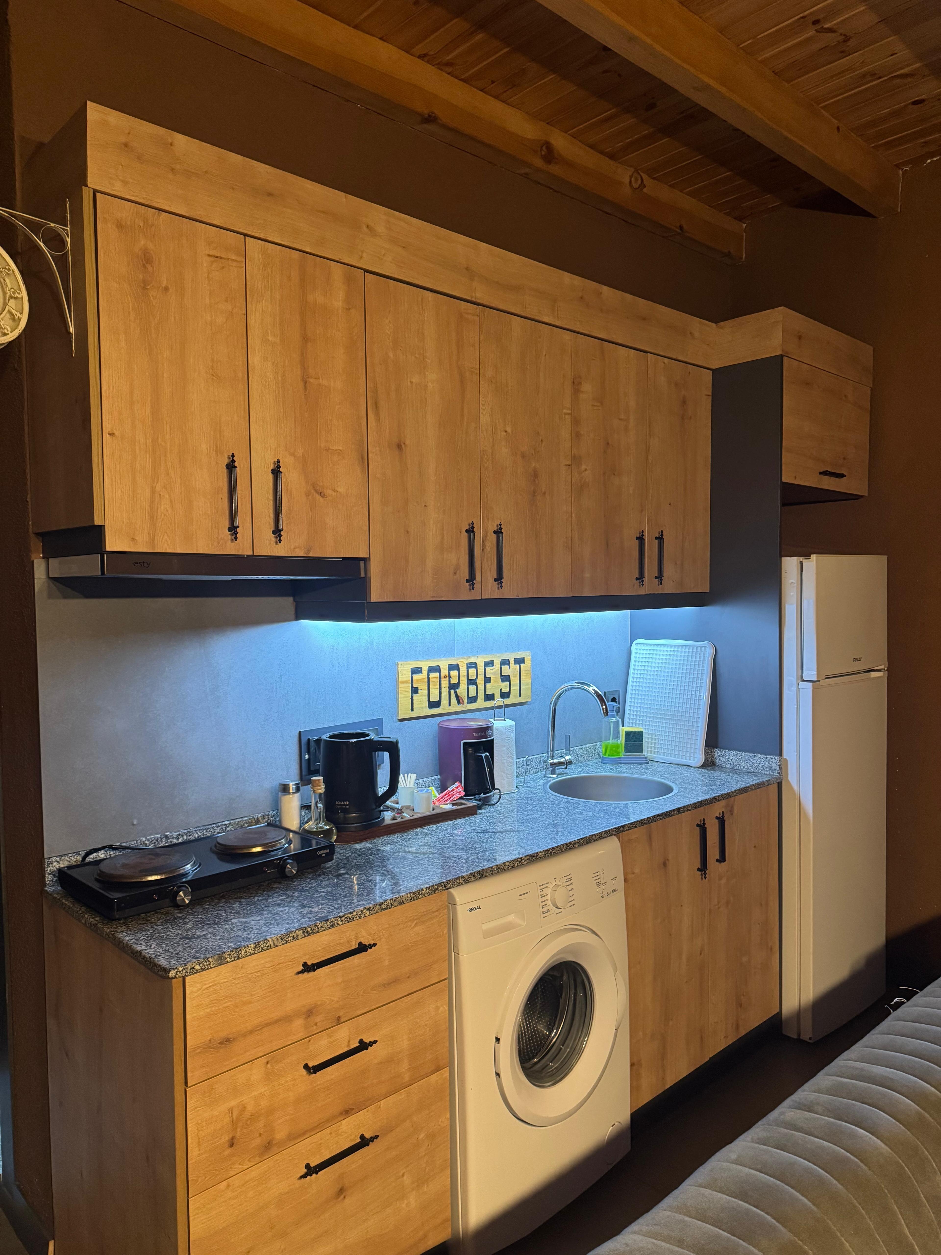 1+1 Bungalov ( Isıtmalı Havuz, Jakuzi, Şömine )