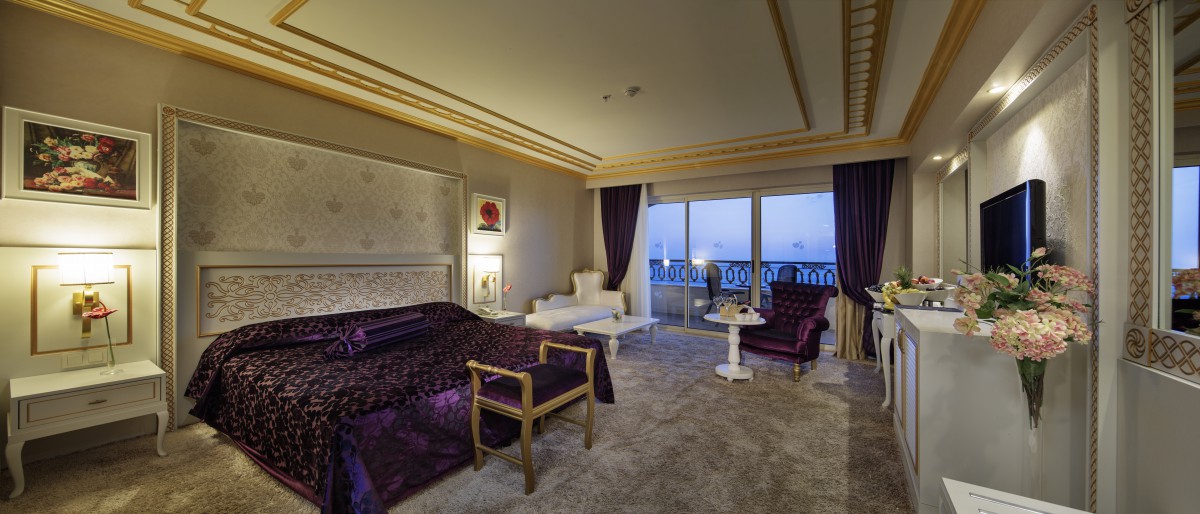Crystal Palace Luxury Resort & SPA Balayı Odası Deniz Manzaralı 