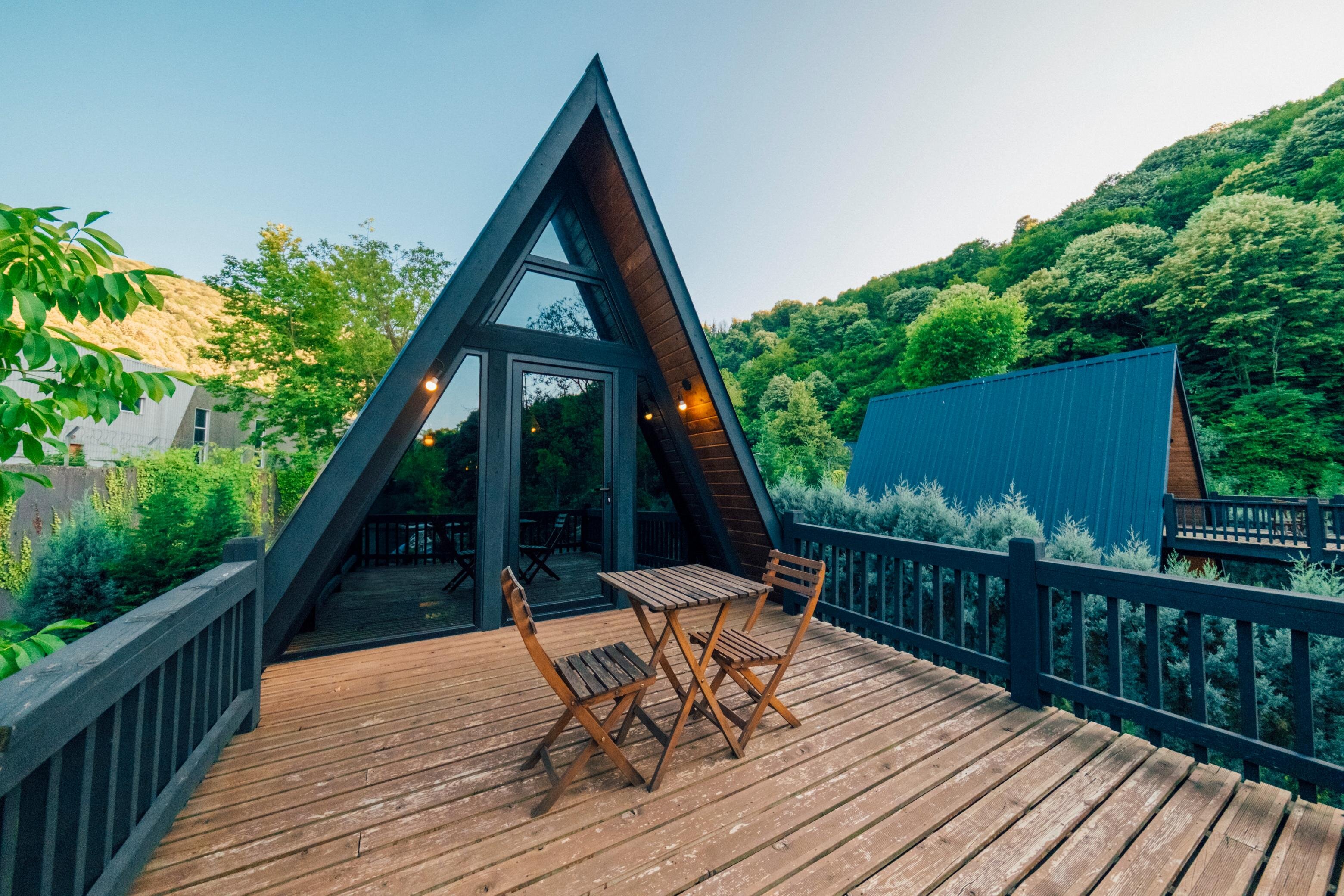 Deluxe Bungalov Teras Oda (4 Kişilik, Teraslı)