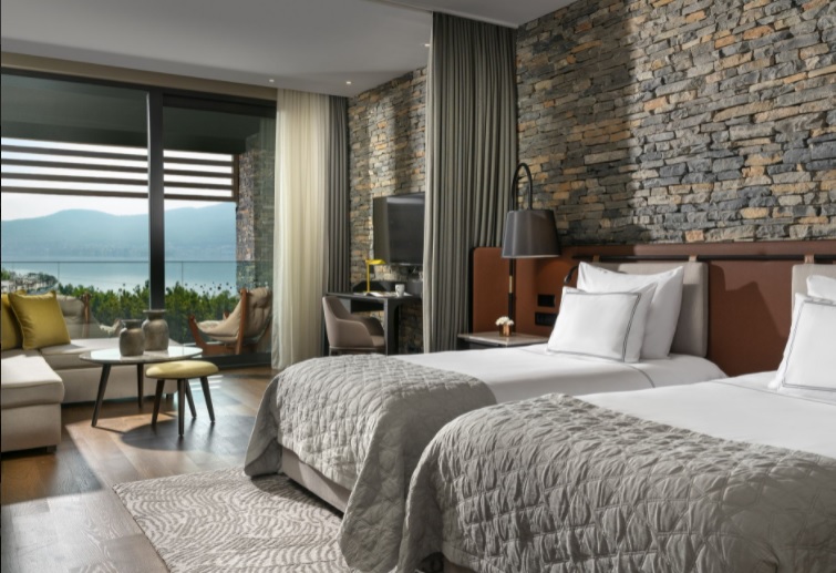 Lujo Hotel Bodrum Deluxe Kısmi Deniz Manzaralı Oda