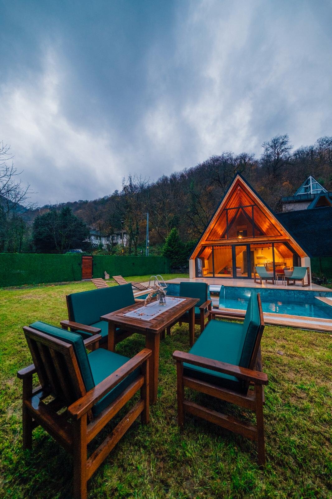 2+1 Bungalov ( Özel Isıtmalı Havuzlu )
