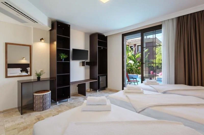 Standart Oda, Havuz Manzaralı (3 Kişilik)