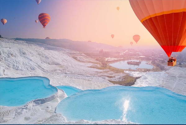 Salda Gölü Pamukkale Alaçatı Çeşme Turu 1 Gece Konaklamalı İstanbul Çıkışlı