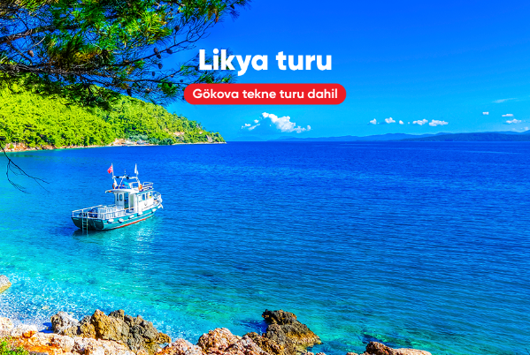 Likya Turu 4 gece Konaklamalı İstanbul Bursa İzmir Aydın Çıkışlı