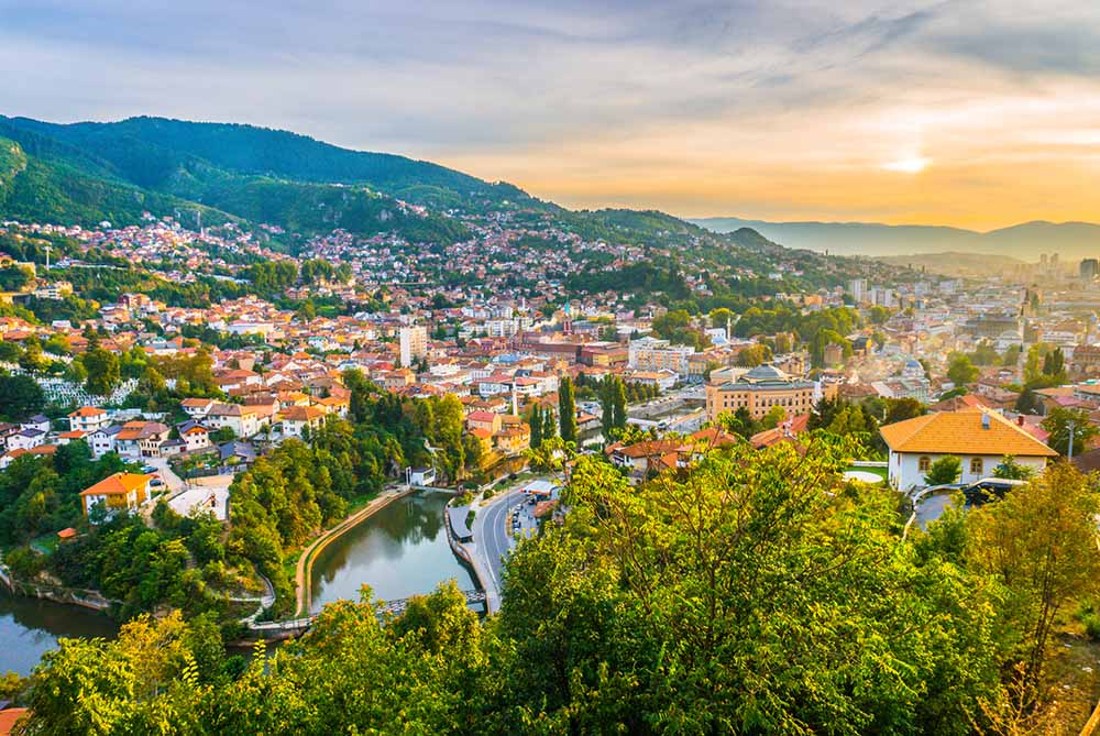 Saraybosna & Karadağ & Kosova Turu Ajet ile (SJJ-PRN) 4 gece