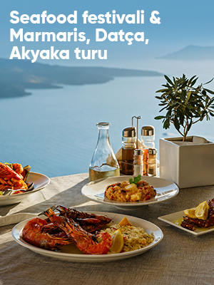 Seafood Festivali & Marmaris Datça Akyaka Turu  2 Gece Otel Konaklamalı İstanbul Bursa Çıkışlı