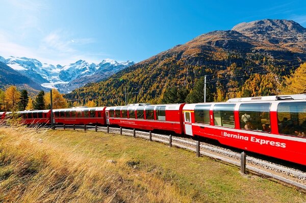 Elit Bernina Ekspresli İtalya & Liechtenstein & Avusturya & Almanya & İsviçre Turu THY ile 5 Gece Ekstra Turlar Dahil (MXP - BSL)